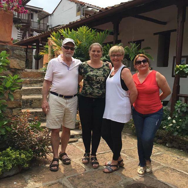 La Serrana Hostal Spa Socorro Exteriör bild